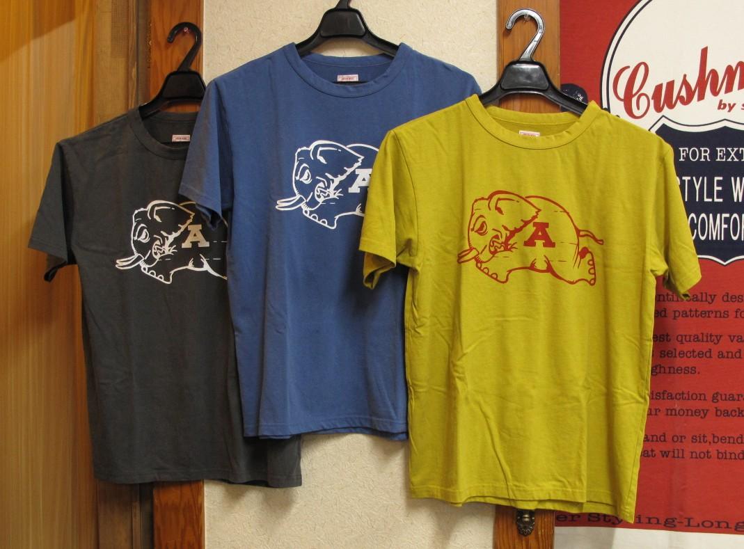 USED WASHプリントTeeS/S(ALABAMA)